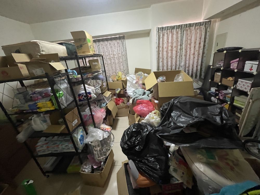 倉庫.動線調整.物品減量.整理前